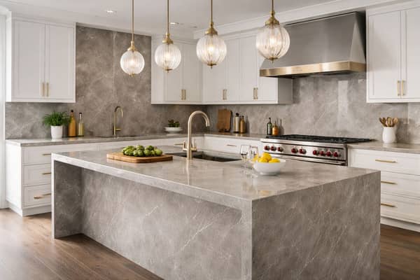 Vinilo Simil marmol Rollo de 2 y de 10 mt x 0.60